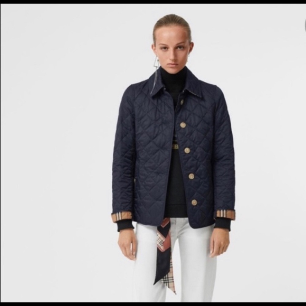Burberry Diamond Quilt Jacket